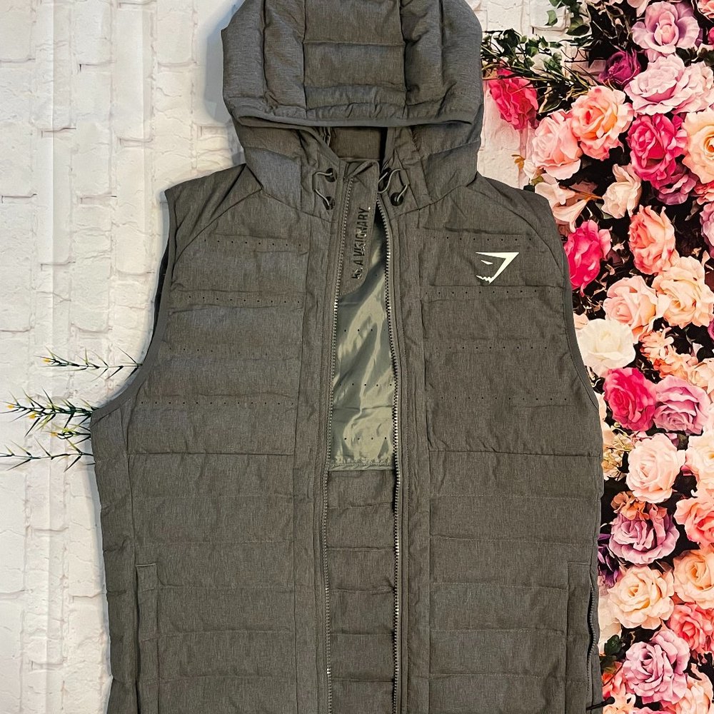 Gymshark Padded Vest with Hood